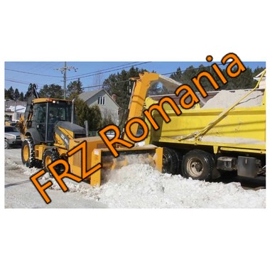 Freza de zapada pentru buldoexcavator sau turbina de zapada Case 580T