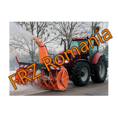 Freza de zapada pentru tractor Fiat 980 EN RIGTIG 6CYL